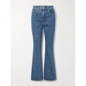 SLVRLAKE Charlotte High Rise Boot Cut Jeans in Tucson Size 31 Flare Rigid Denim‎